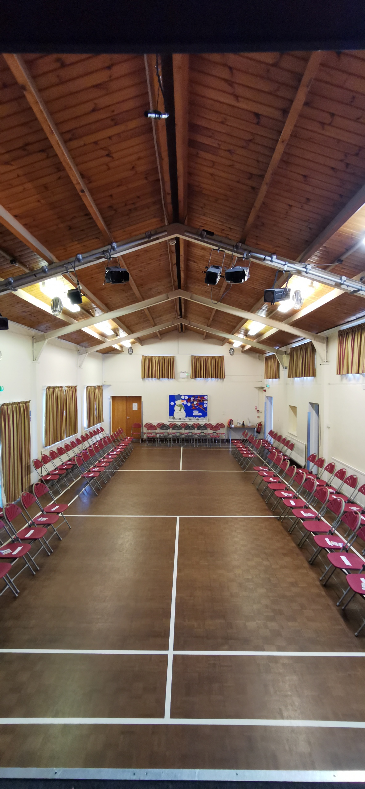 Thornton Community Centre from the stage
